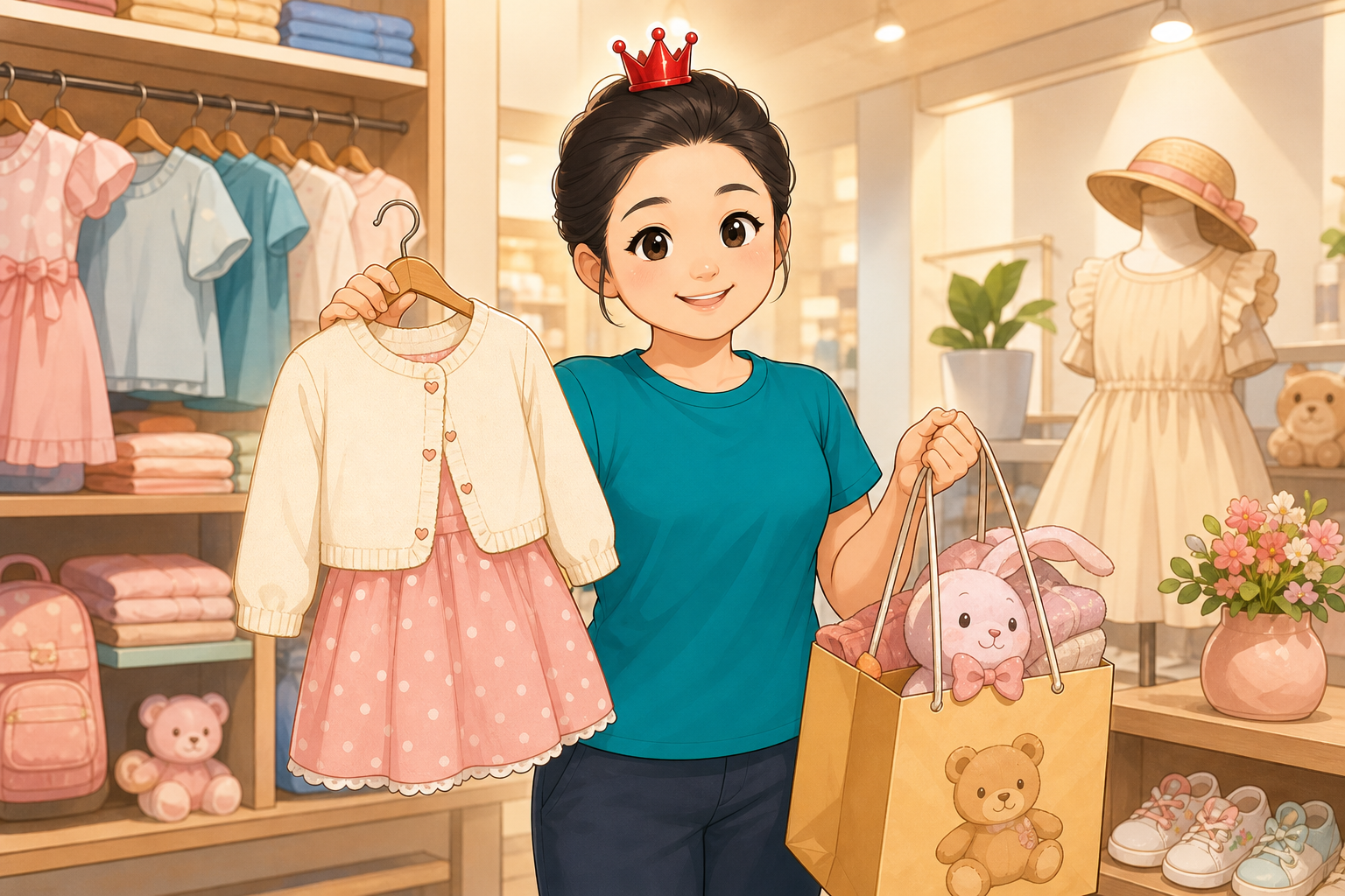 衣服、裤子与玩具